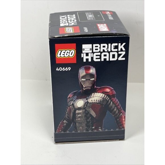 Lego‎ Brickheadz - Iron Man MK5 Figure - 40669 - Brand New & Sealed - Picture 4 of 6